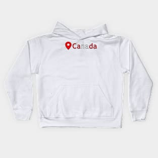 Here in Canada Kids Hoodie